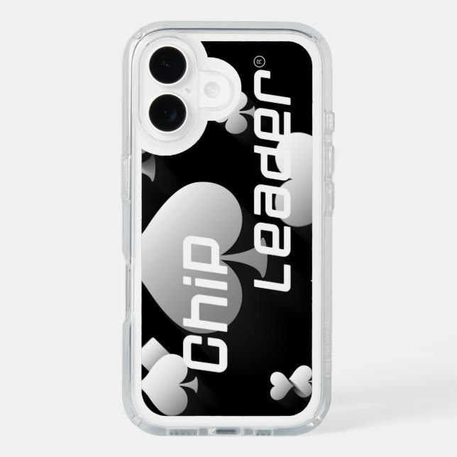 Chip Leader Black Jack Speck iPhone Case (Front)