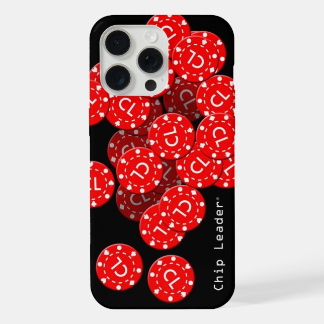 Chip Leader chips  Iphone Case (Back)