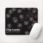 Chip Leader chips Mouse Pad<br><div class="desc">Chip Leader chips with 3-D look!</div>