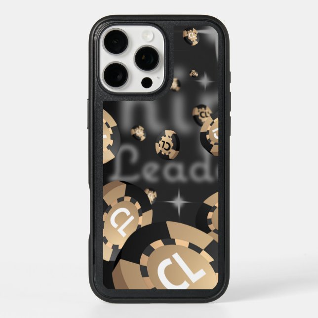 Chip Leader falling chips phonecase Otterbox iPhone Case (Back)
