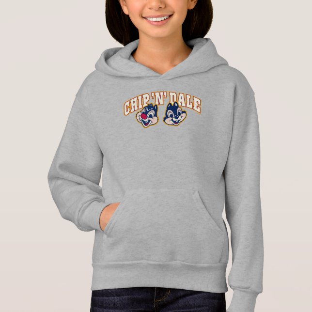 Chip 'n' Dale Classic Grin Hoodie (Front)
