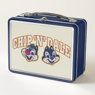 Chip 'n' Dale Classic Grin Metal Lunch Box