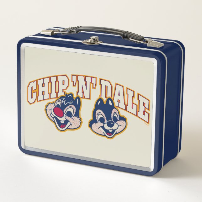 Chip 'n' Dale Classic Grin Metal Lunch Box (Front)