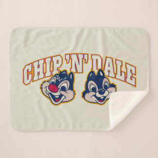 Chip 'n' Dale Classic Grin Sherpa Blanket