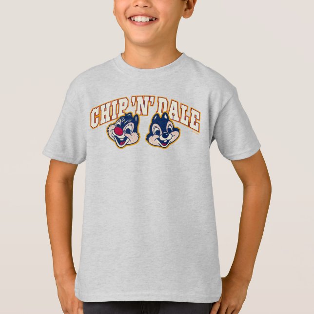Chip 'n' Dale Classic Grin T-Shirt (Front)
