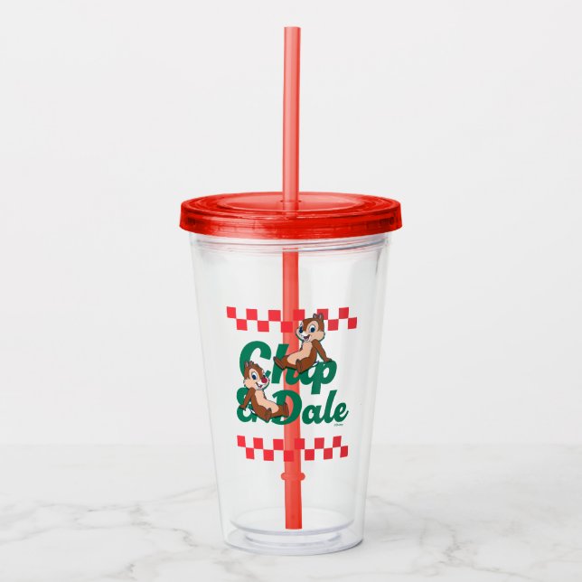 Chip 'n Dale Deli Fun Acrylic Tumbler (Front)