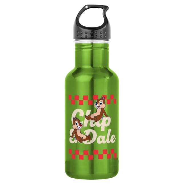 Chip 'n Dale Deli Fun Stainless Steel Water Bottle (Front)