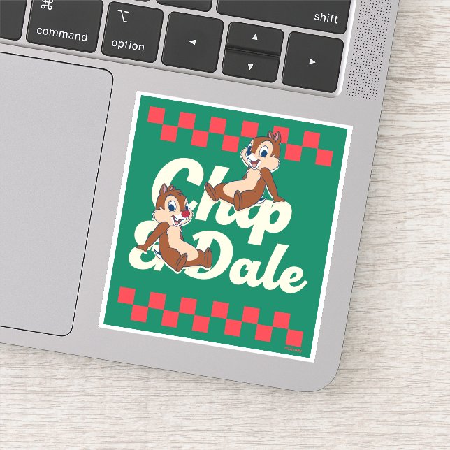 Chip 'n Dale Deli Fun Sticker (Detail)