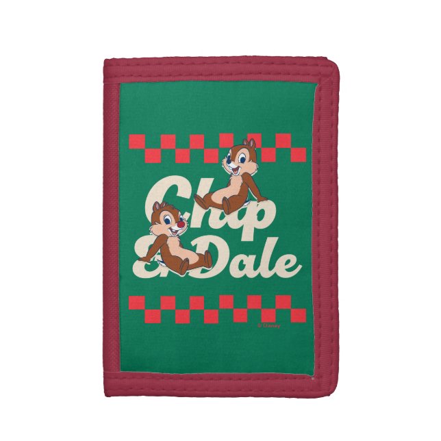 Chip 'n Dale Deli Fun Trifold Wallet (Front Vertical)