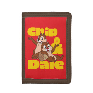 Chip 'n Dale Deli Fun Trifold Wallet