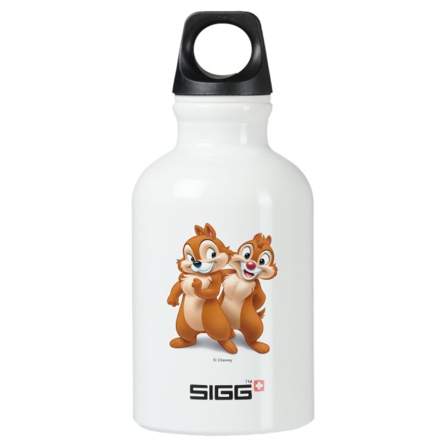 Chip 'n' Dale Disney Aluminum Water Bottle (Front)