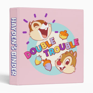 Chip 'n Dale Double Trouble 3 Ring Binder