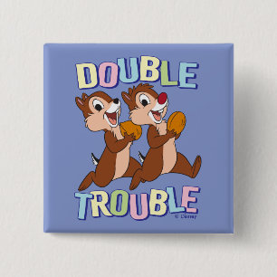 Chip 'n Dale Double Trouble Button