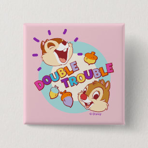 Chip 'n Dale Double Trouble Button