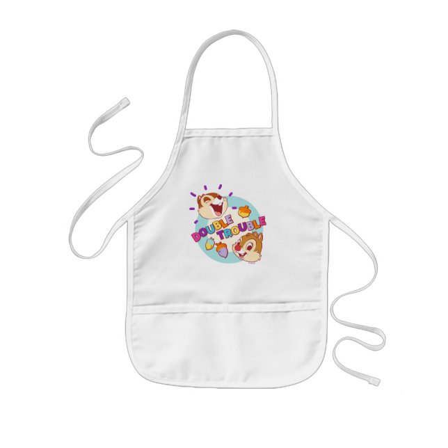 Chip 'n Dale Double Trouble Kids' Apron (Front)