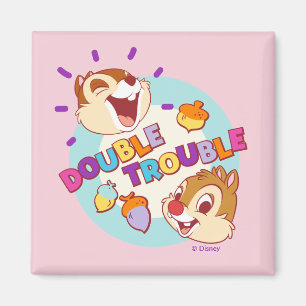 Chip 'n Dale Double Trouble Magnet