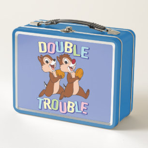Chip 'n Dale Double Trouble Metal Lunch Box