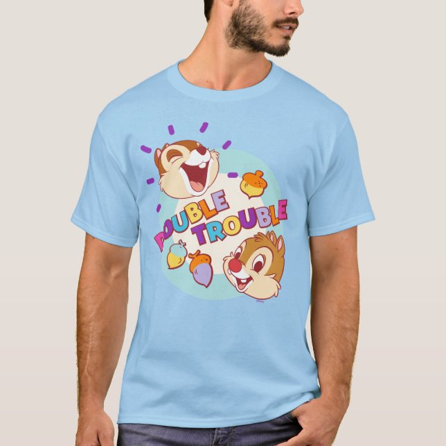 Chip 'n Dale Double Trouble T-Shirt (Front)