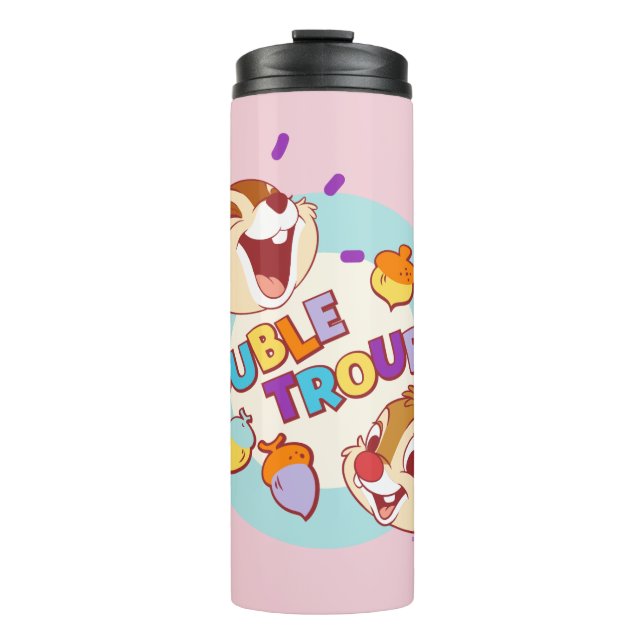 Chip 'n Dale Double Trouble Thermal Tumbler (Front)