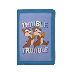 Chip 'n Dale Double Trouble Trifold Wallet