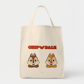 Chip 'n' Dale Tote Bag by OtherDisneyBrands at Zazzle