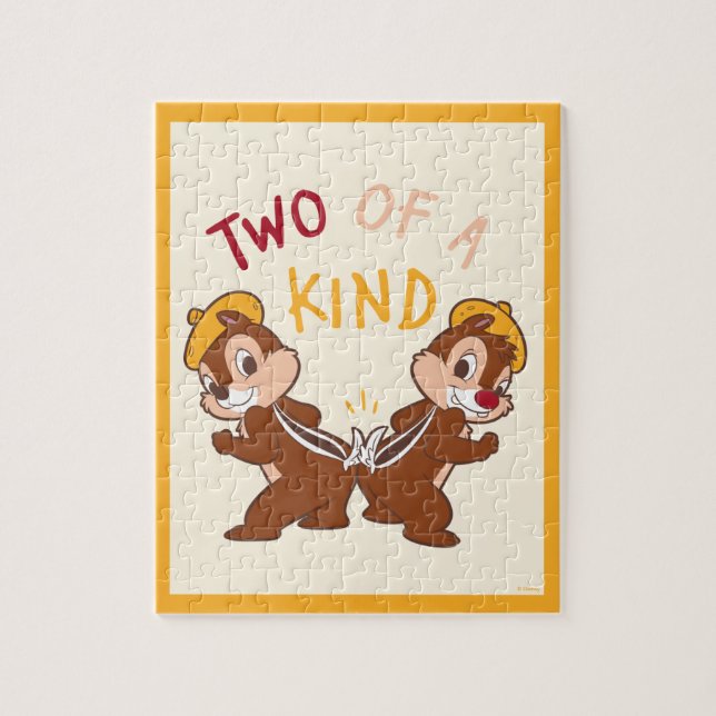Chip 'n Dale Two of a Kind Jigsaw Puzzle (Vertical)