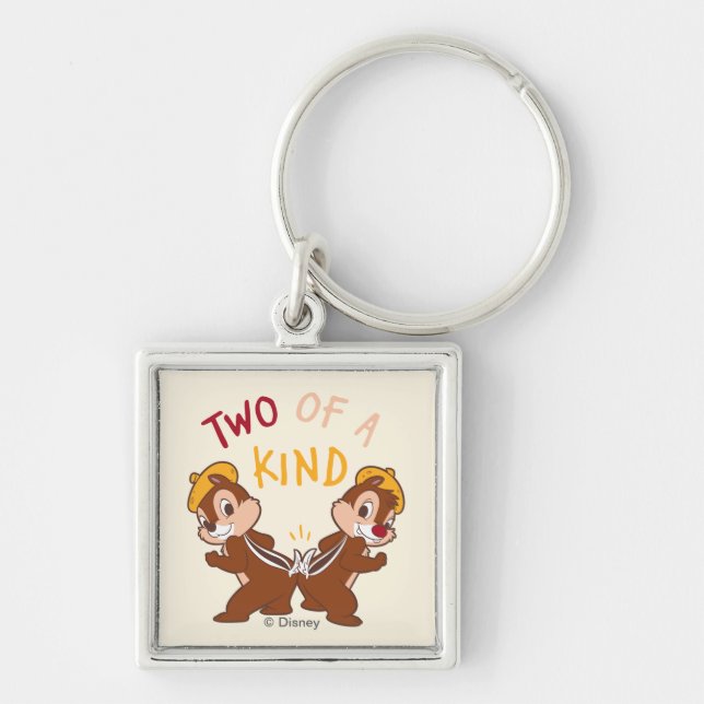 Chip 'n Dale Two of a Kind Keychain (Front)