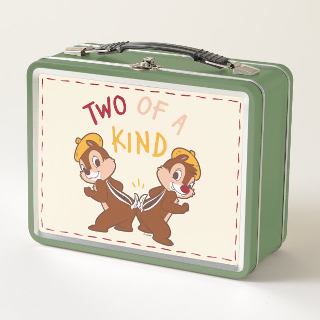 Chip 'n Dale Two of a Kind Metal Lunch Box (Front)