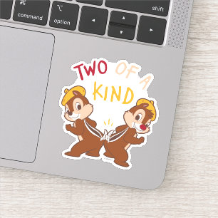 Chip 'n Dale Two of a Kind Sticker