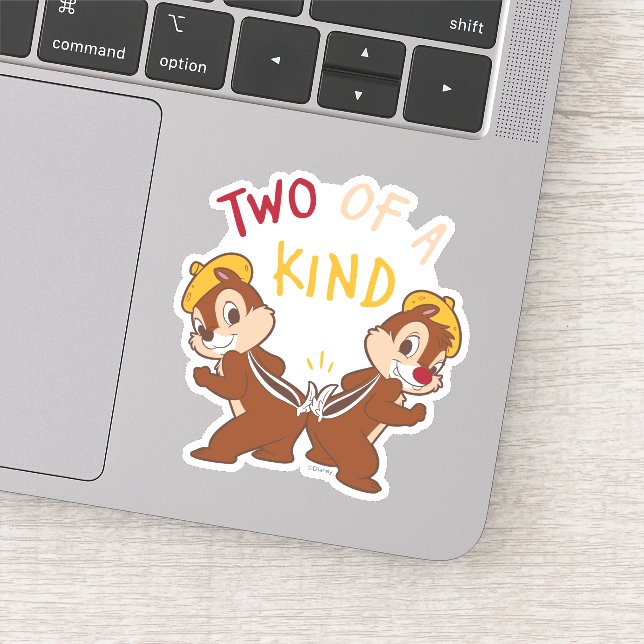 Chip 'n Dale Two of a Kind Sticker (Detail)