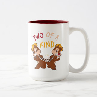 Chip 'n Dale Two of a Kind Two-Tone Coffee Mug
