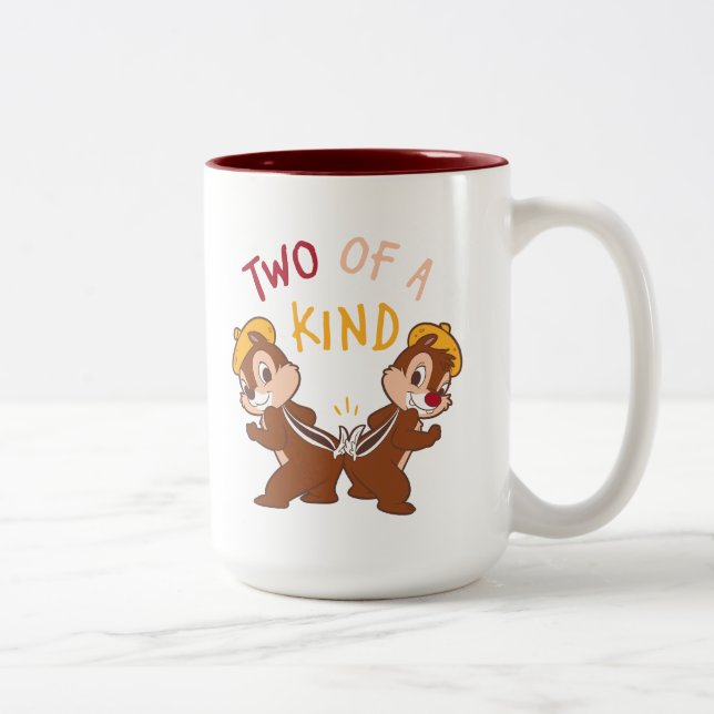 Chip 'n Dale Two of a Kind Two-Tone Coffee Mug (Right)