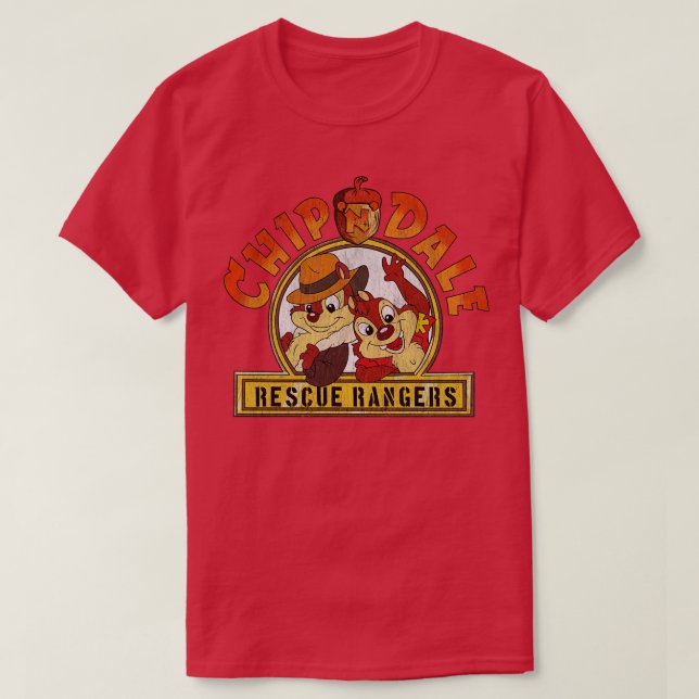 Chip n Dale Vintage T-Shirt (Design Front)