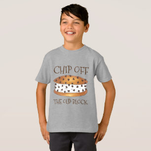 Chip off the Old Block Chipwich Ice Cream Sandwich T-Shirt