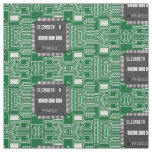 Chip On Printed Circuit Board With Your Name Fabric