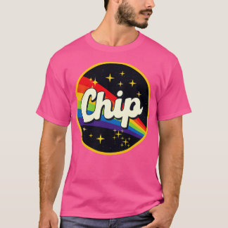 Chip Rainbow In Space Vintage Style T-Shirt