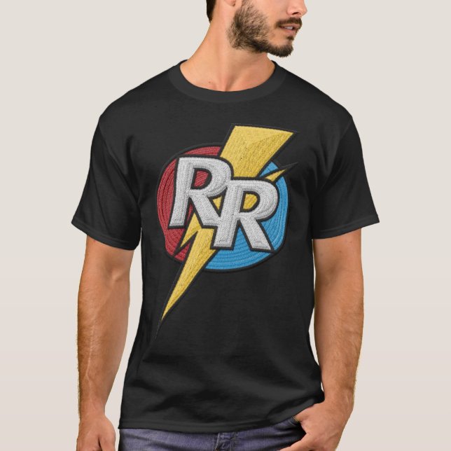 Chip &x27;N Dale Rescue Rangers Logo Classic T-Shi T-Shirt (Front)