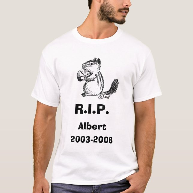 chipmunk3, 2003-2006, R.I.P., Albert T-Shirt (Front)