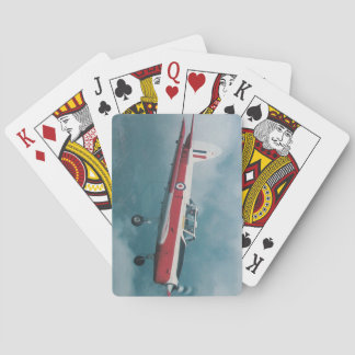 chipmunk airplane poker cards