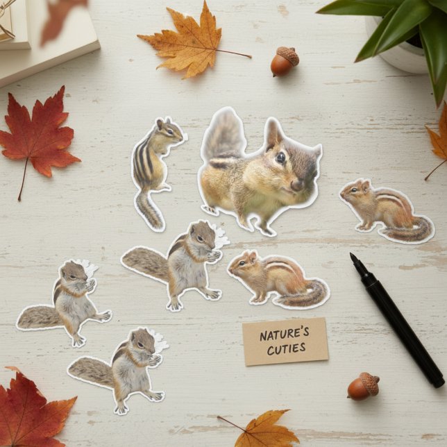 Chipmunk Assorted Sticker Pack (Chipmunk Assorted Sticker Pack)