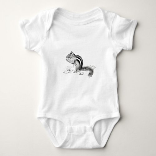 Chipmunk Baby Bodysuit