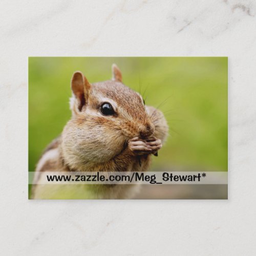 Chipmunk Business Cards