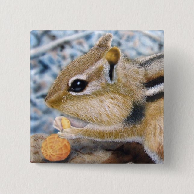 Chipmunk Button (Front)