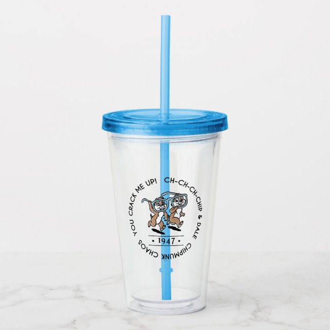 Chipmunk Chaos Crew Acrylic Tumbler (Front)