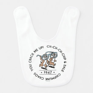 Chipmunk Chaos Crew Baby Bib