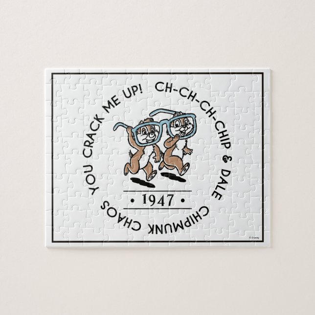 Chipmunk Chaos Crew Jigsaw Puzzle (Horizontal)