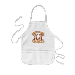 Chipmunk Chaos Crew Kids' Apron
