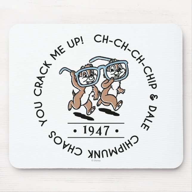 Chipmunk Chaos Crew Mouse Pad (Front)