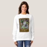 Chipmunk Create Your Own Quote Personalized  Sweatshirt at Zazzle