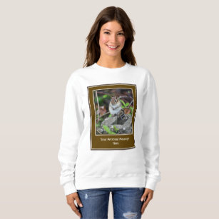 Chipmunk Create Your Own Quote Personalized  Sweatshirt